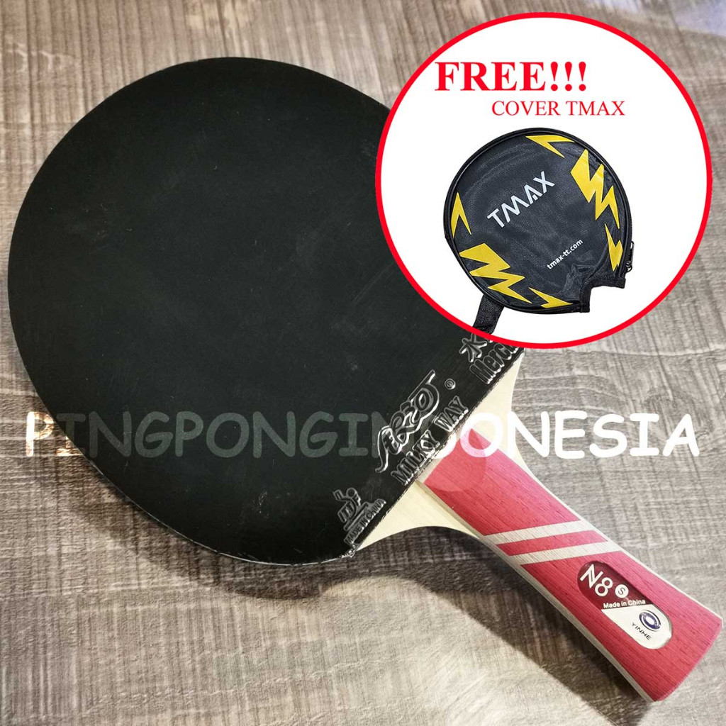 Yinhe N8s Full Set - Rakitan Blade Kayu Pingpong Tenis Meja Bat Bet N8-s N-8s