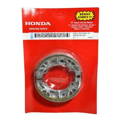 KAMPAS REM BELAKANG & KAMPAS REM DEPAN (DISPAD) VARIO/BEAT/SCOOPY ORIGINAL AHM