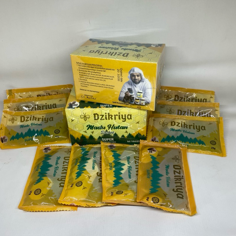 

Madu Dzikriya Sachet Hutan Super, Praktis dan banyak manfaatnya
