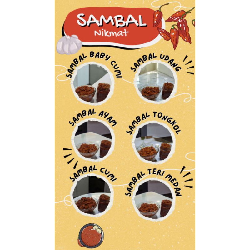 

Sambal Homemade 100% Halal