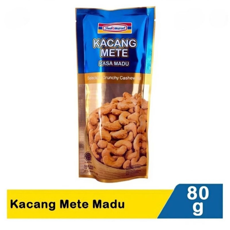 

Indomart Kacang Mete Madu 80g