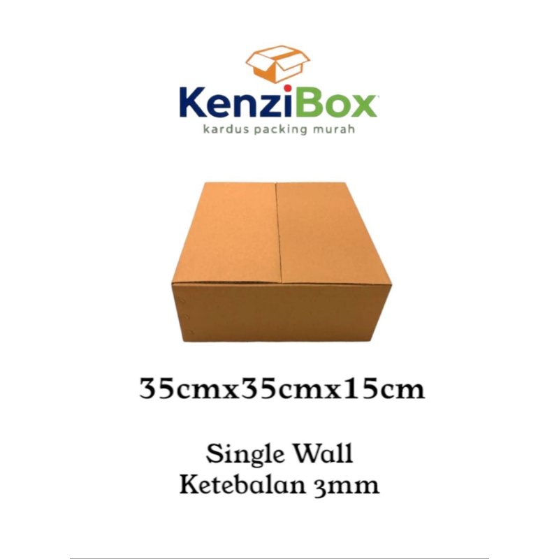 

kardus karton box uk. 35x35x15 Cm Single Wall