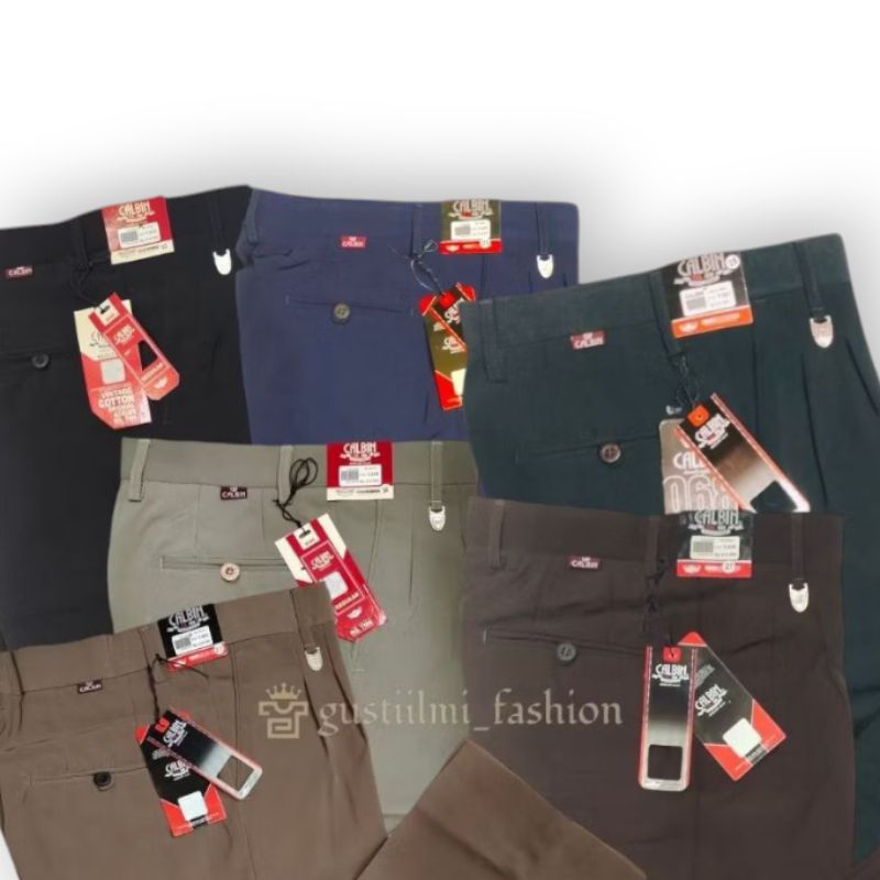 CELANA KANTOR FORMAL PRIA JUMBO CALBIN ORIGINAL | CELANA KERJA KANTOR PRIA JUMBO | CELANA FORMAL PRI