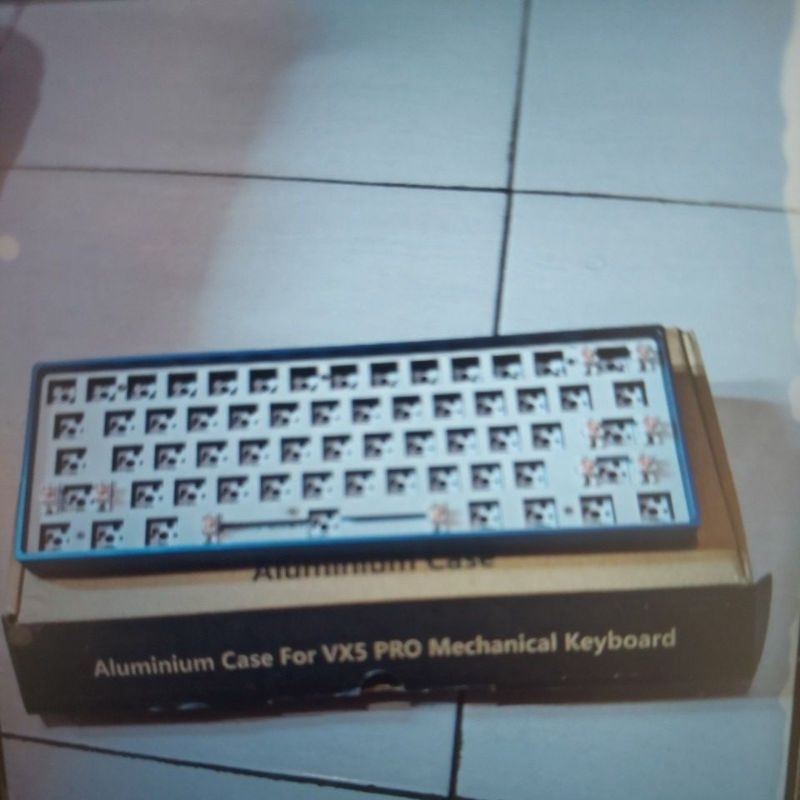 barebone keyboard vx5pro aluminium