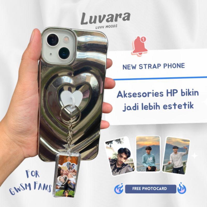 Gantungan Kunci Long GWSM Estetik Bonus Photocard GWSM
