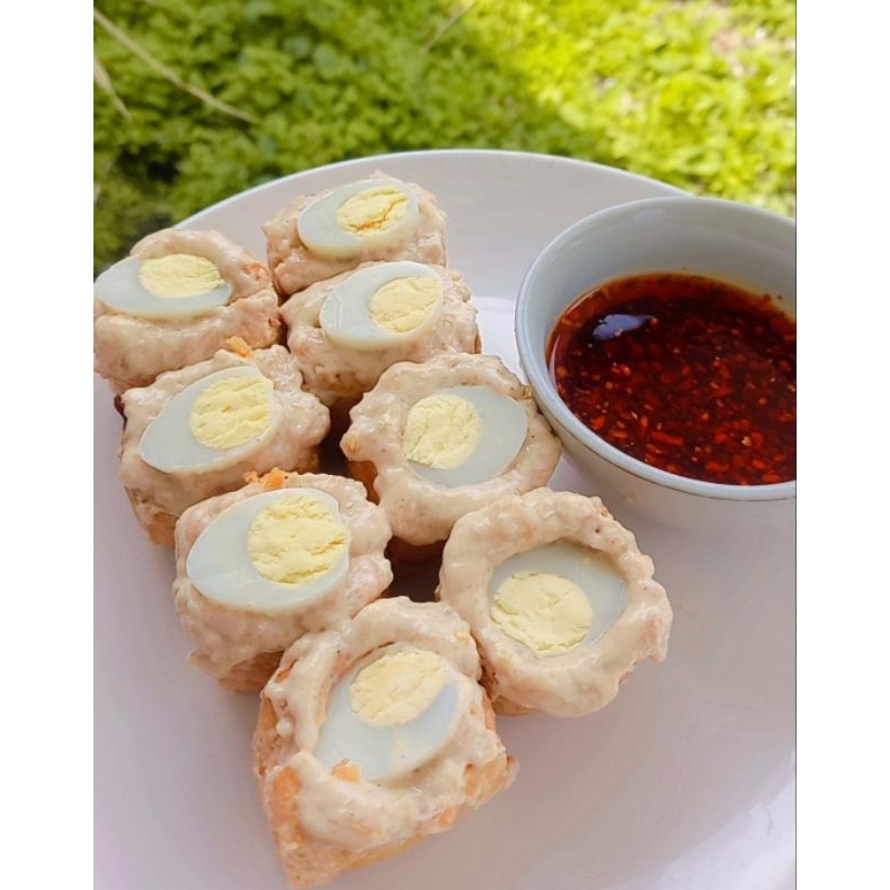 

Tahu Baso Topping Telur Puyuh isi 8 Pcs