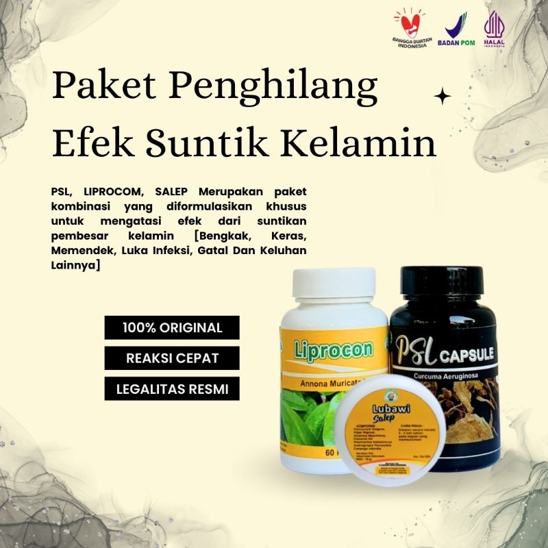 Obat Suntik Kelamin Pria Suntik Kemiri, Benjolan Silikon #PSL #LIPROCON #SALEP LUBAWI