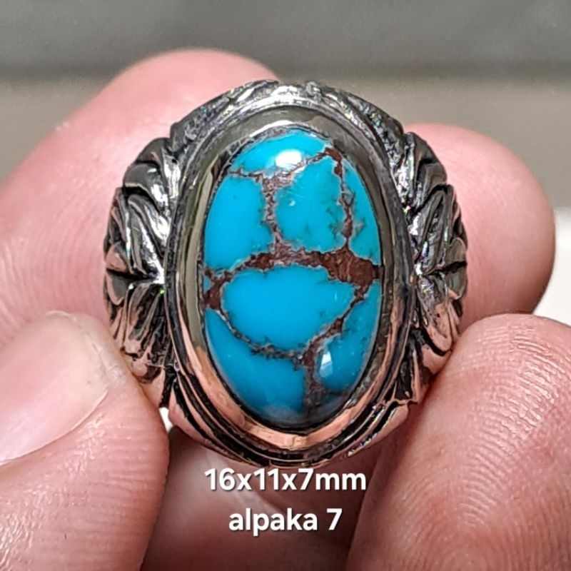 CINCIN 7 PIRUS MESIR URAT MERAH FANCY BLUE CEPLOK KURA