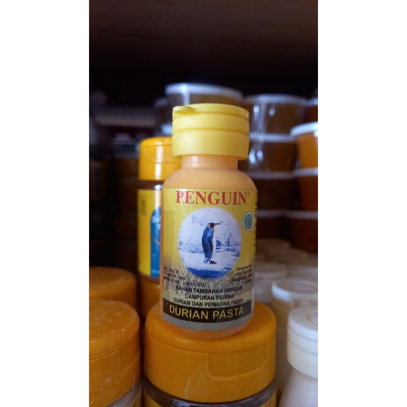 

Perisa durian pasta cap penguin 30ml/ perisa durian / Pewarna durian