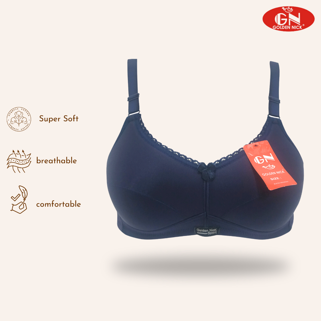 Golden Nick - BH K381 Bh Renda Daily Bra Tanpa Kawat Tanpa Busa