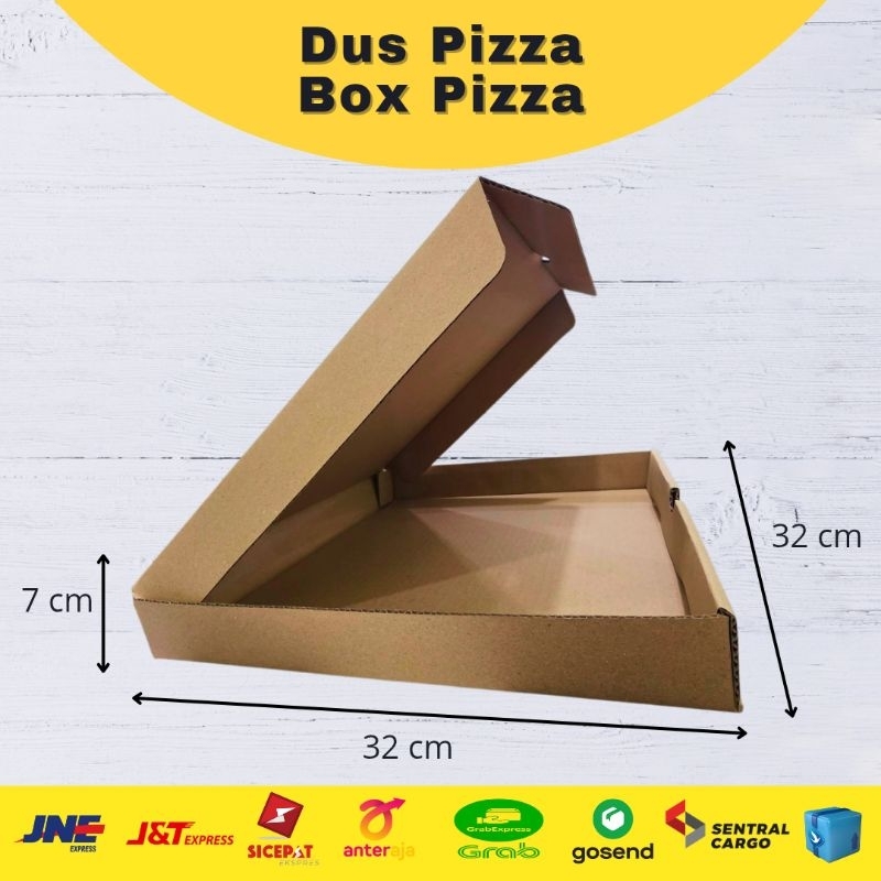 

Dus Pizza | box pizza diecut Uk 32x32x7 cm