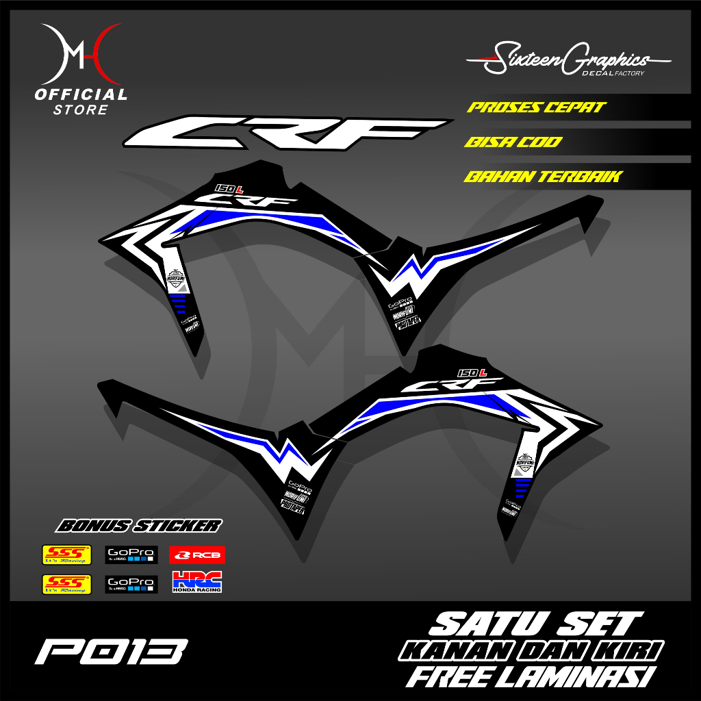 STRIPING CRF 150L SIMPEL KEREN ELEGAN CRF 150 L