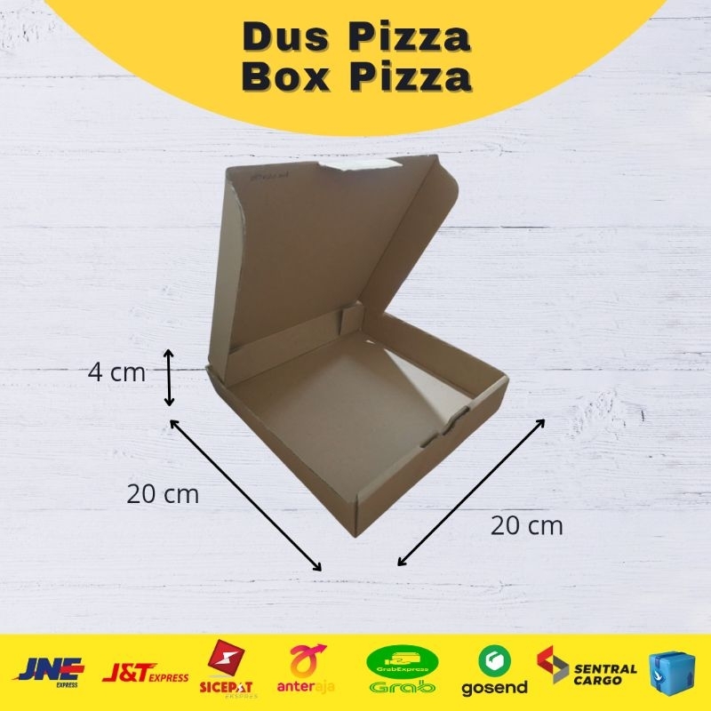 

Box Pizza/Dus Pizza diecut Uk 20x20x4 cm