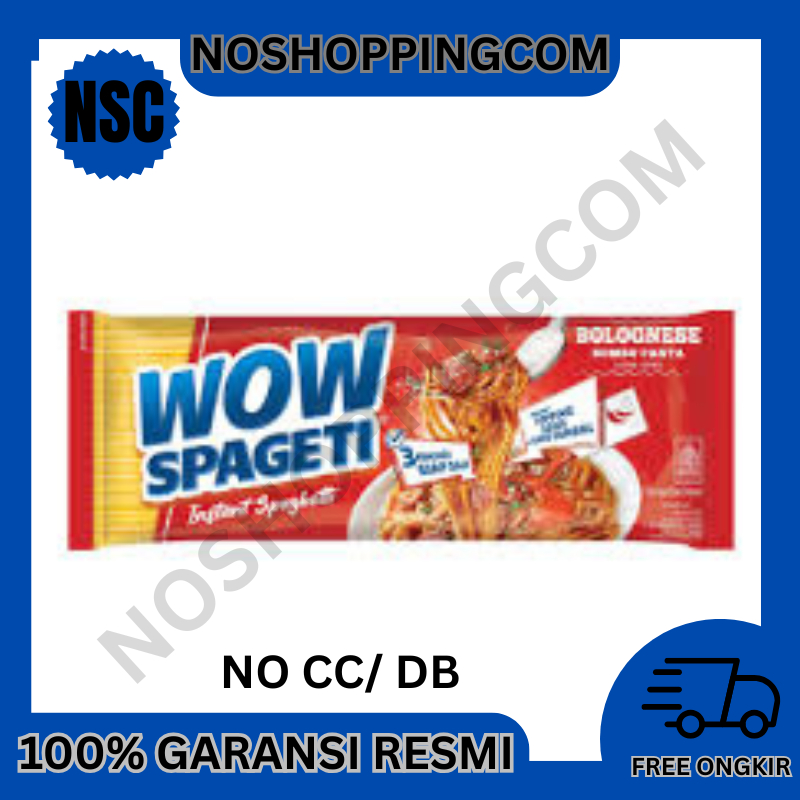 

PAKET 8 Pasta WOW Spageti Meaty Bolognese
