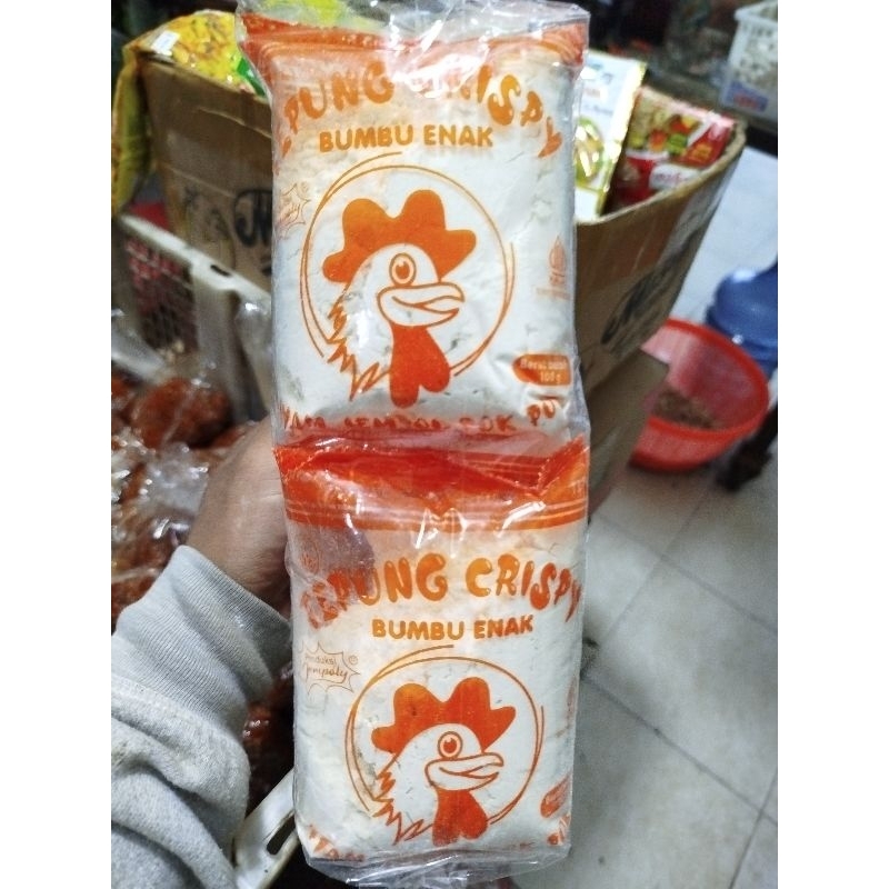 

Tepung Crispy 1 pak isi 11pcs/bumbu enak