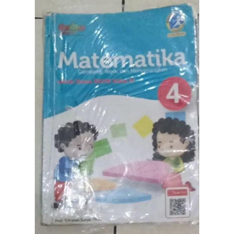 Buku Pelajaran Matematika Gasing kelas 4 SD Yohanes Surya