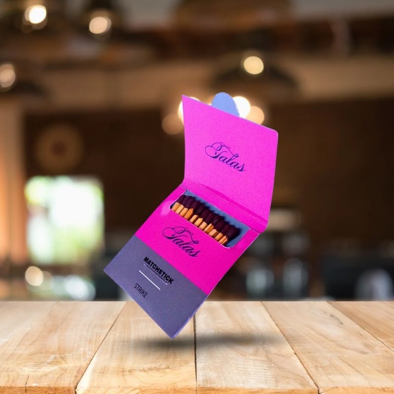 Korek Api Unik Desain Elegan | Korek Matchbook Custom Premium Aesthetic souvenir unik