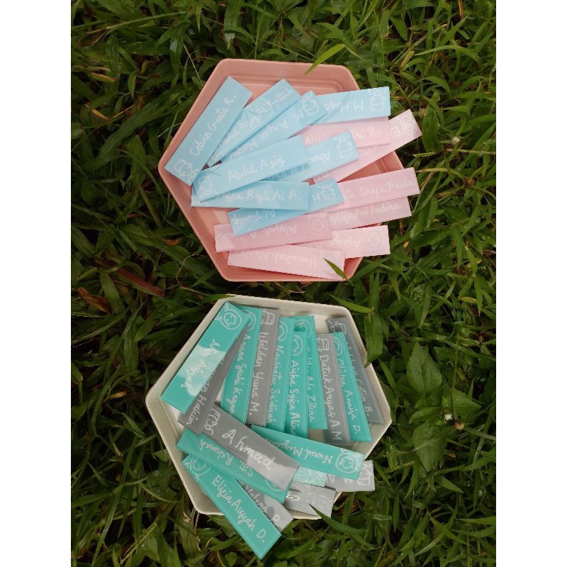 

Nametag custom/handmade/lucu