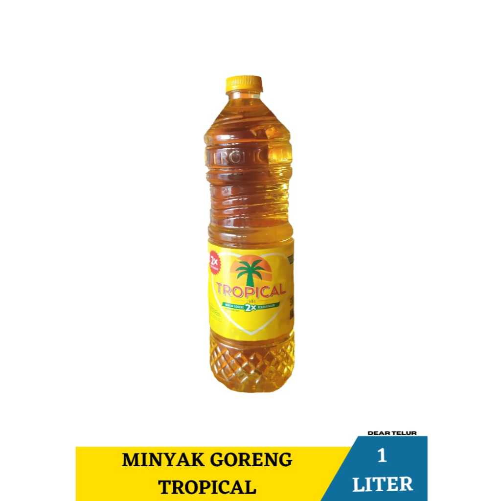 

MINYAK TROPICAL 1LITER/KRAT