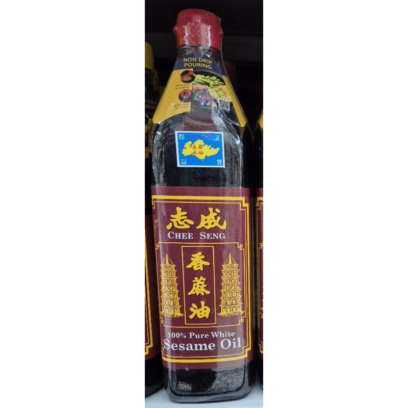 

Minyak Wijen Putih CHEE SENG White Sesame Oil 750ml - HK.