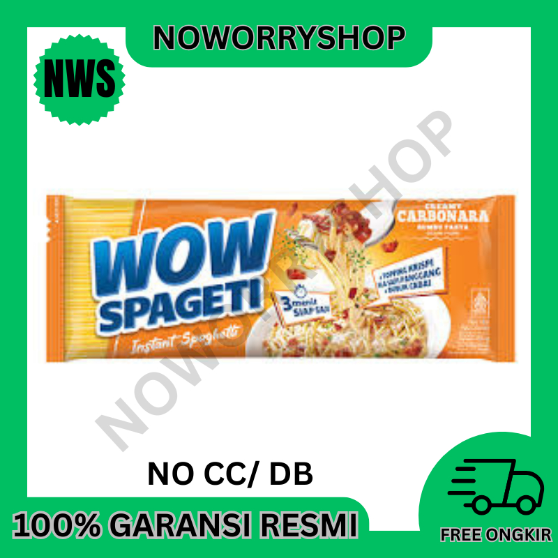 

PAKET 8 Pasta WOW Spageti Creamy Carbonara