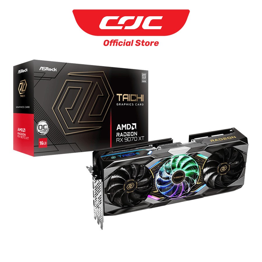 ASRock Radeon RX 9070 XT 16GB Taichi OC