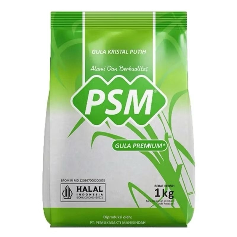 

PSM Gula Pasir Kristal Putih Premium 1 Kg Batam