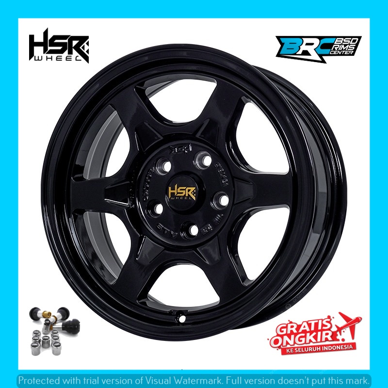 Velg mobil semi offroad ring 16 hsr sty offset 10 cocok untuk crv hrv xpander dll