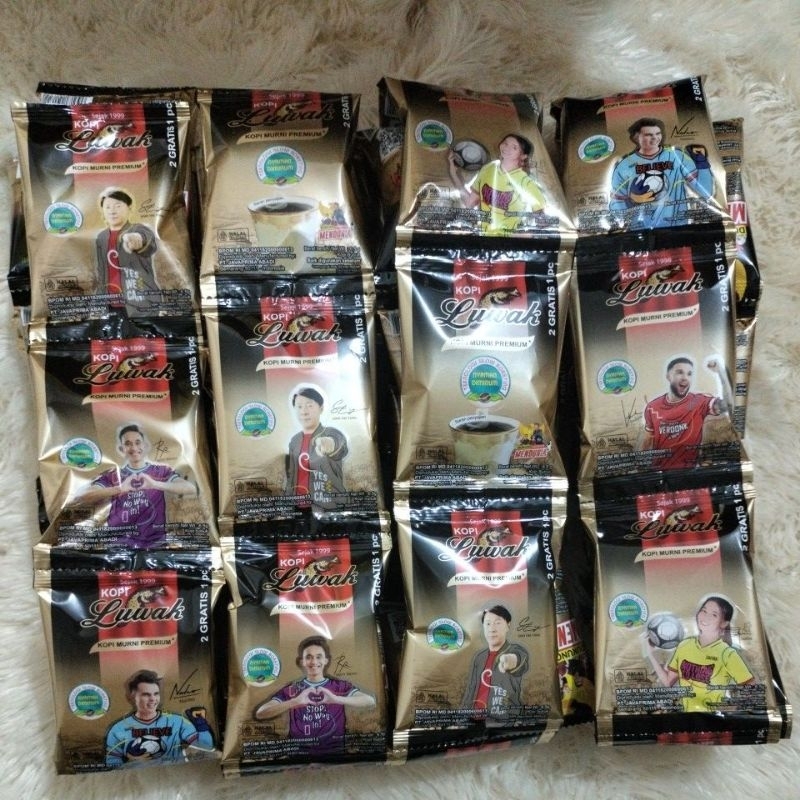 

kopi luwak murni renceng 10x6,5gr ISI (15PCS)