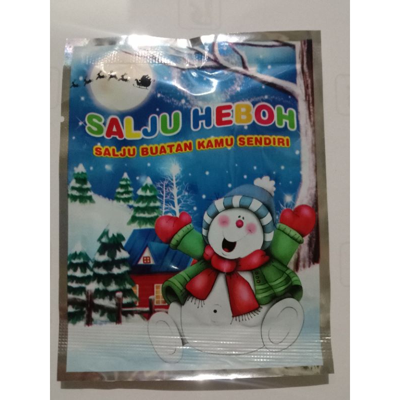 Mainan salju heboh/Mainan salju buatan