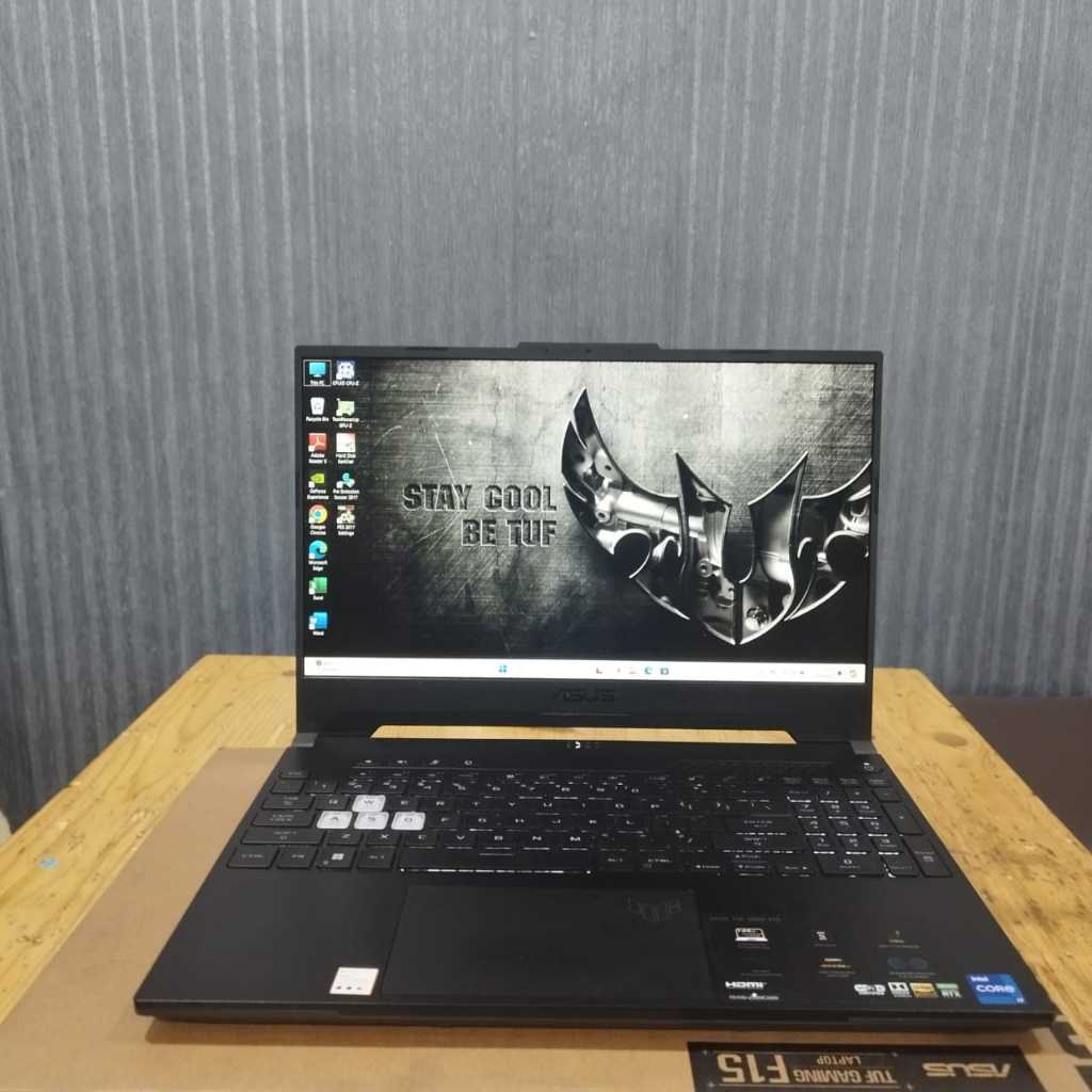 ASUS DASH TUF GAMING F15 FX517ZM, Core i7-12650H, 16GB/1TB, Black Silver LIKE NEW