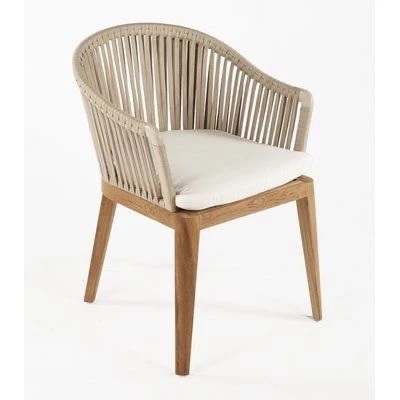 KURSI SANTAI MINIMALIS ROTAN SINTETIS