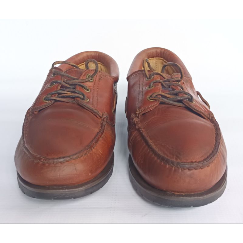 Timberland Loafers low boots coklat. Sepatu second branded original