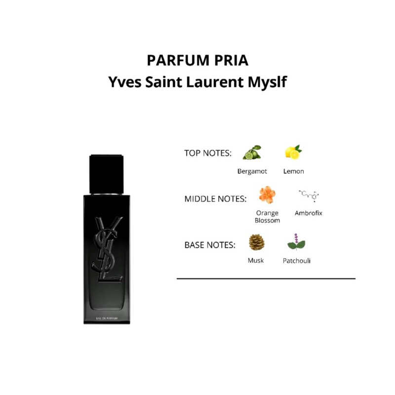 Decant Parfum YSL EDP for Men