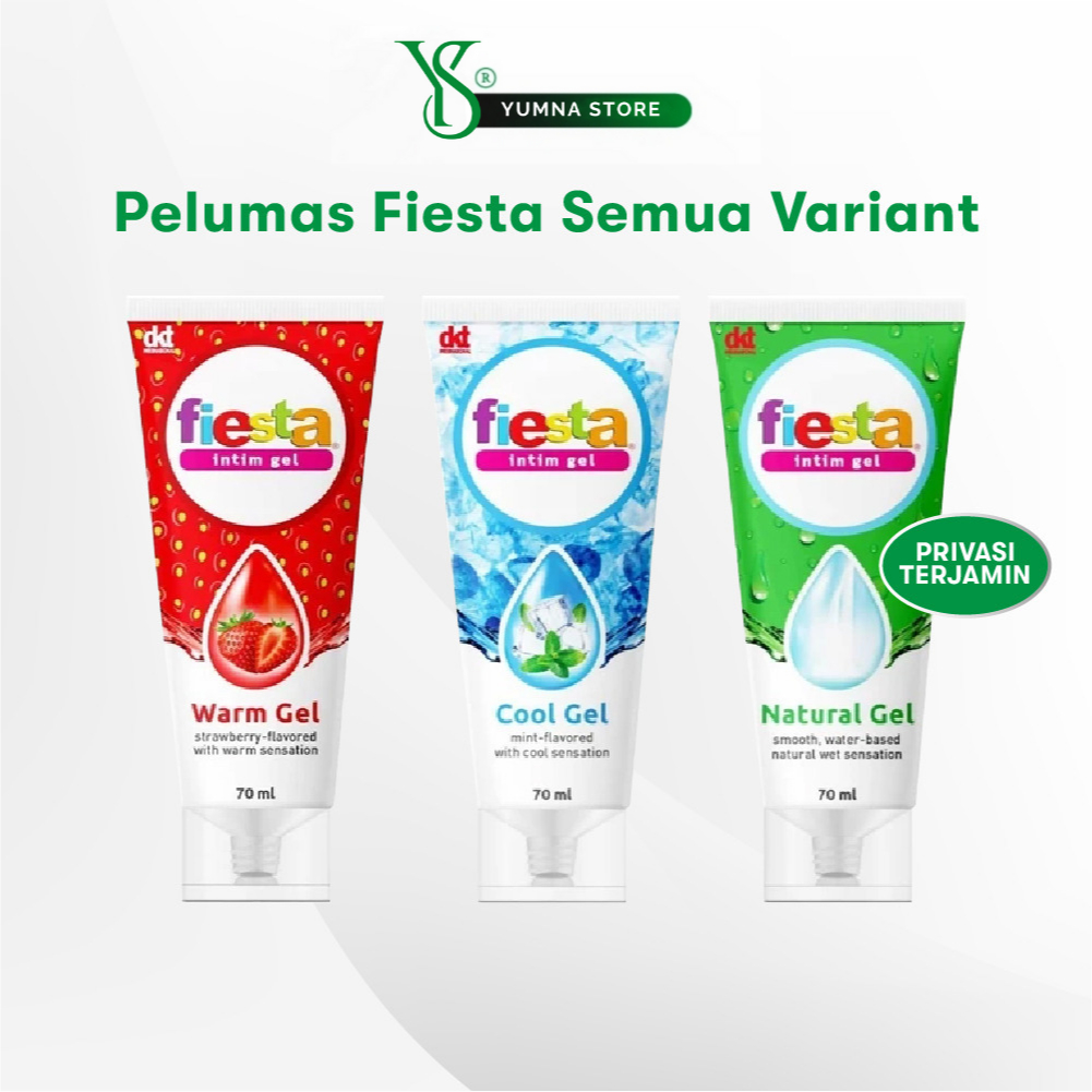 Pelumas SUTRA FIESTA Lubricant Gel All Varian Warm Natural Cool