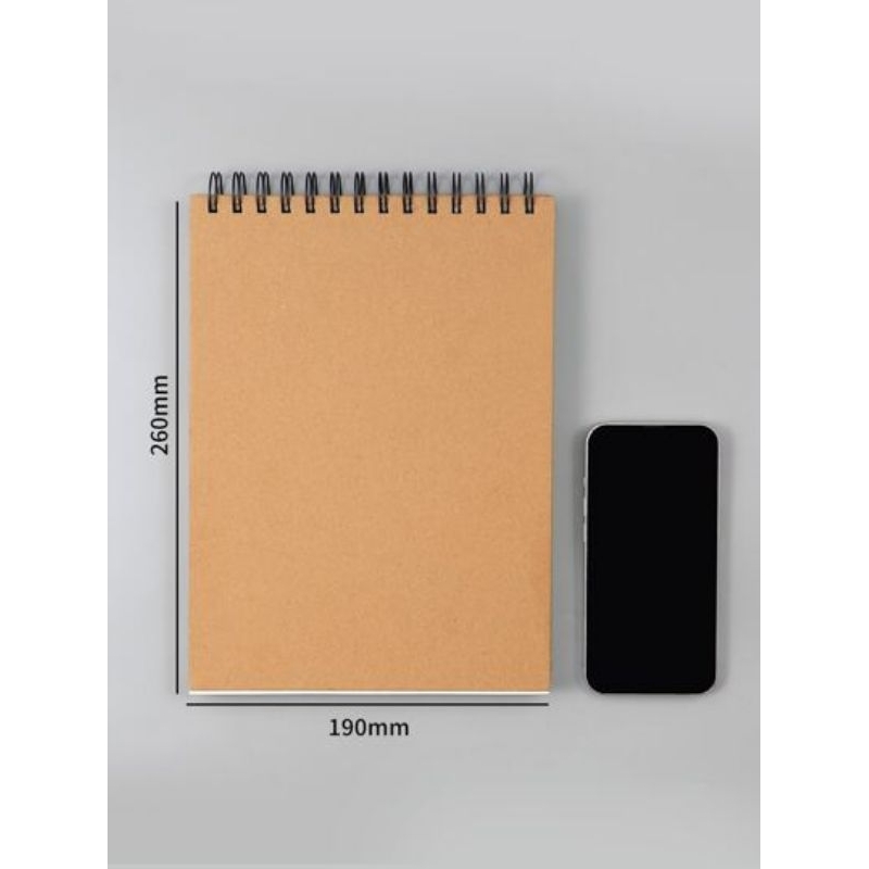 

Watercolor paper Sketchbook ring spiral 250gsm A6,