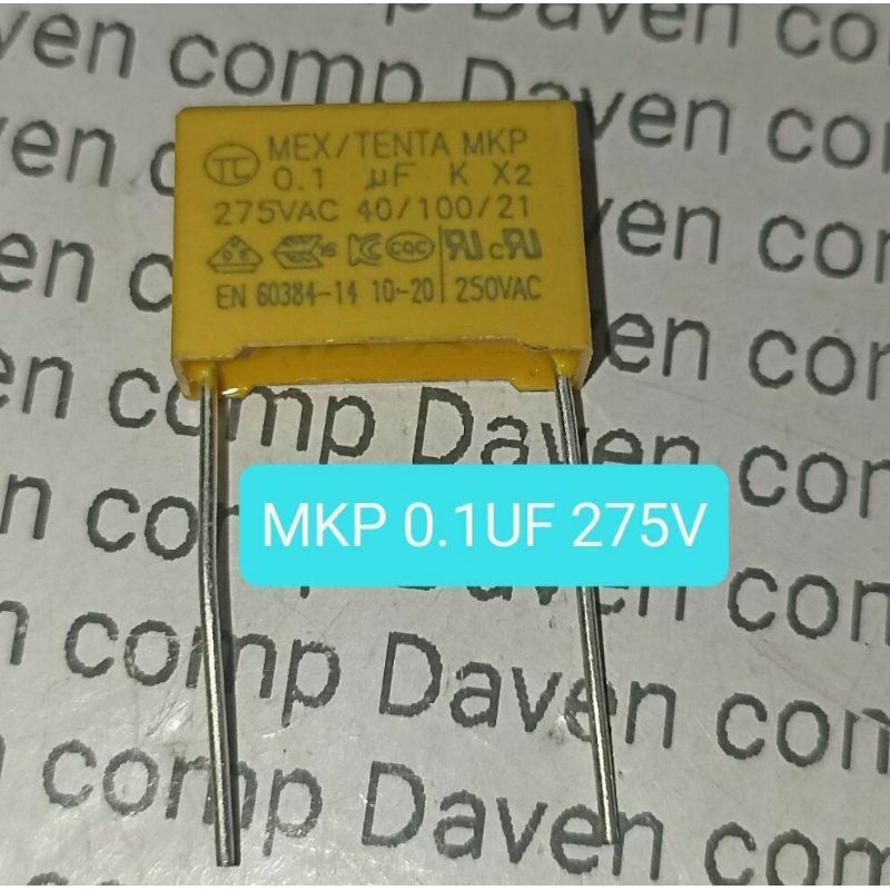 10BUAH KAPASITOR MKM MKT MKP 0.1UF #3 104 100NF 0.1 UF