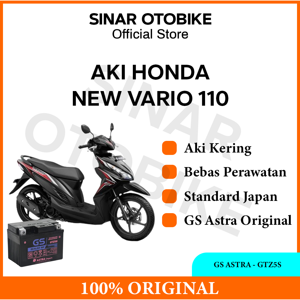 AKI VARIO 110 GS ASTRA ASLI - GTZ5S