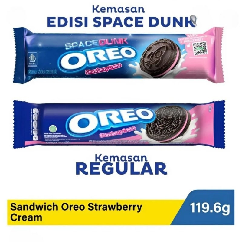 

Oreo Biscuit Strawberry 119.6g