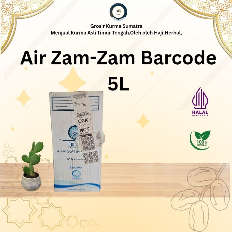 

Air Zam Zam 5L Barcode - Air Zam Zam