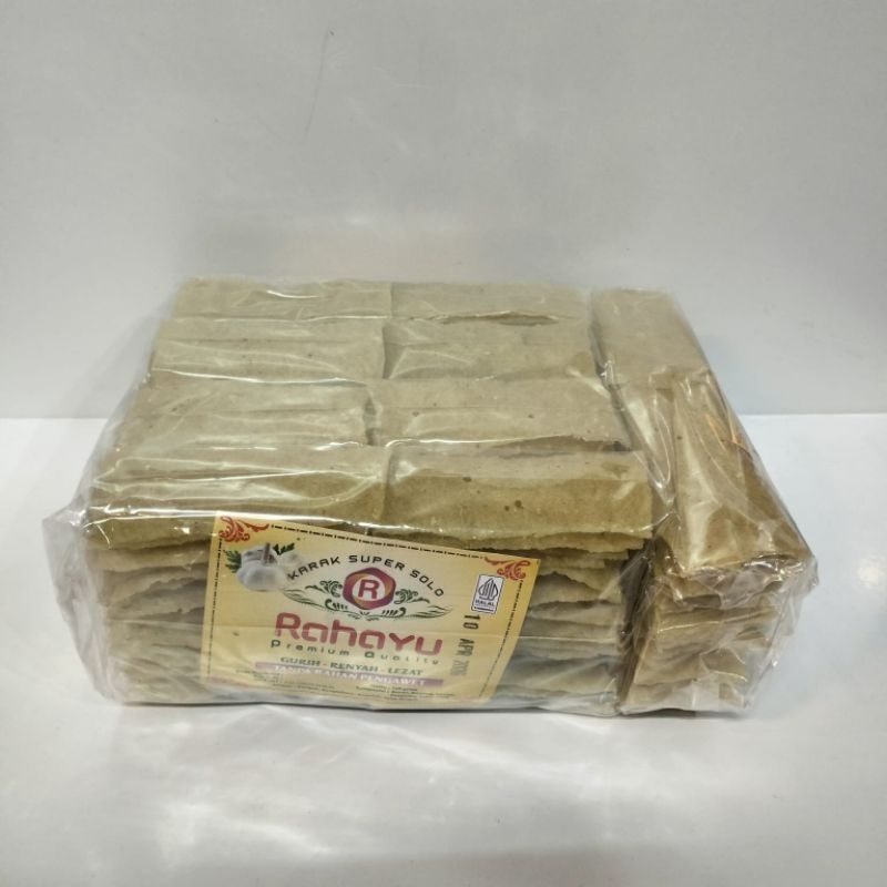 

Karak Super Solo Rahayu / Tanpa Bahan Pengawet rasa bawang dan aneka rasa