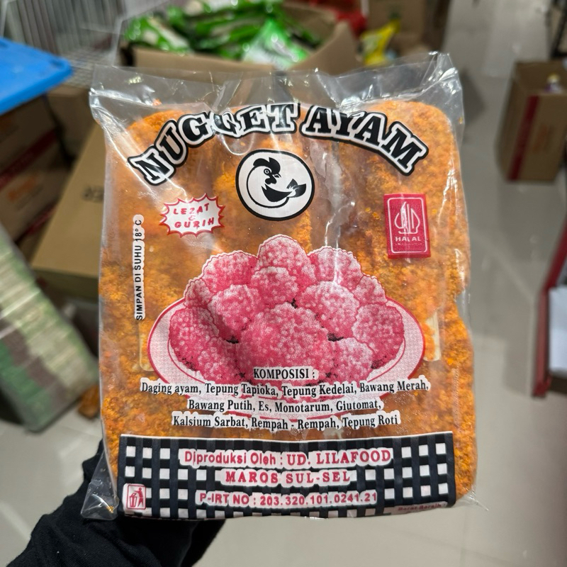 

Naget es krim naget ayam lilafood jajanan SD