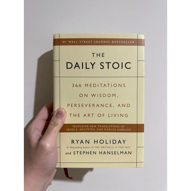 [PRELOVED] The Daily Stoic - Ryan Holiday / prelove import / novel prelove / buku bahasa inggris / p