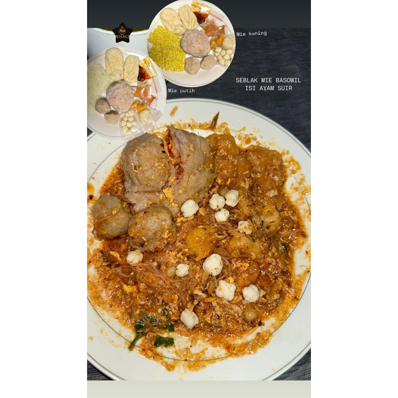 

SEBLAK BASOWIL ISI AYAM SUIR