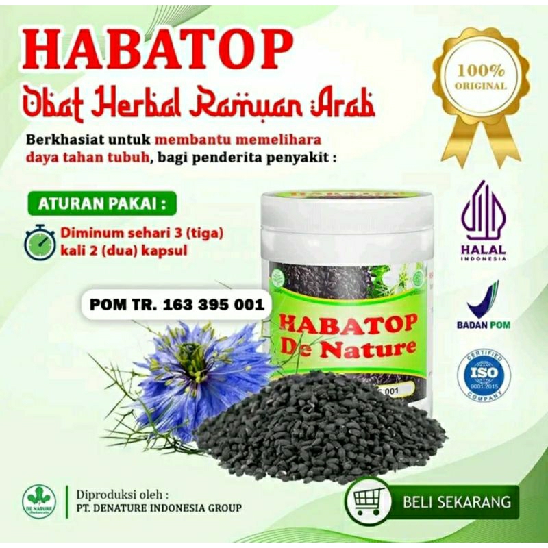 Habatop Obat Herbal isi 50 kapsul