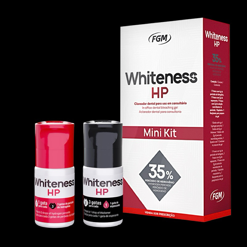 FGM Whiteness HP Red 35% Bleaching Pemutih Gigi Opalescence Boost
