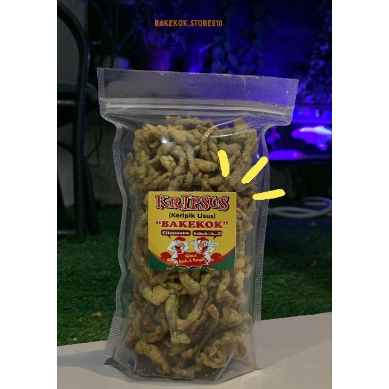 

Cemilan Keripik Usus Ayam Krispi by AYAM BAKEKOK