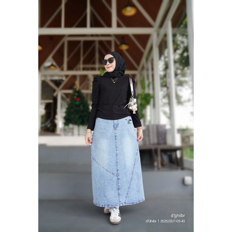 ROK WANITA JEANS WASHING GYL