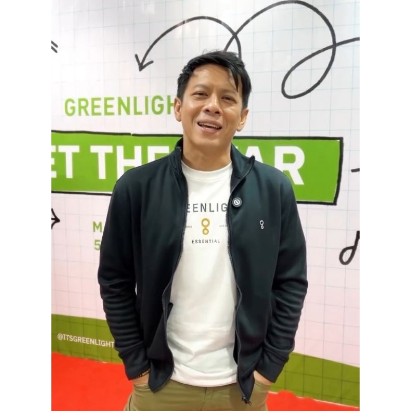 Jaket Pria | Ariel Noah | Greenlight Sweater Zipper Kerah Tinggi Regular Fit Original