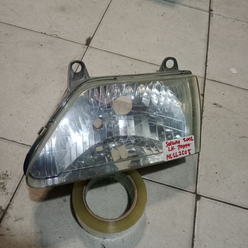 head lamp Toyota Soluna GLI 2002 kiri